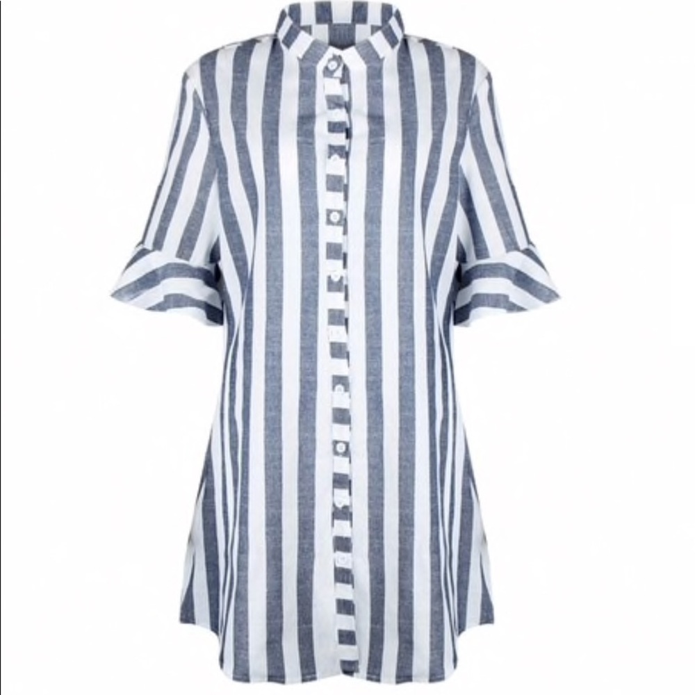 Adorable Shirt Dress - Picture 4 of 8